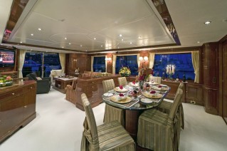 Nanou Dining Area Looking Aft